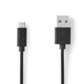Cable Usb -A 2,0 Macho P/ Micro Usb-B Macho 0,5 M Preto - Tauu,pt