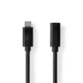 Cabo Usb-C 3.2 Macho / Usb-C Fêmea 1M - Tauu.pt