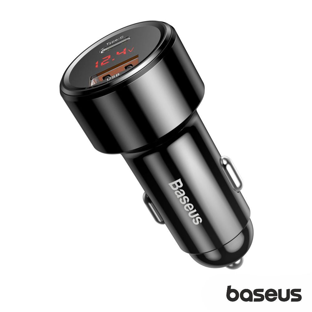 Adaptador Isqueiro Pps Usb-A 3.0 / Usb-C Pd 4.0 Baseus - Tauu.pt