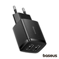 Alimentador Comutado 2Xusb-A 10.5W Preto Baseus - Tauu.pt