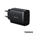 Alimentador Comutado 3 Usb-A 17W Preto Baseus - Tauu,pt