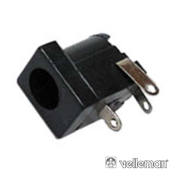 Ficha Alimentação Dc Macho Ø2.1X5.5Mm Painel Velleman - Tauu.pt