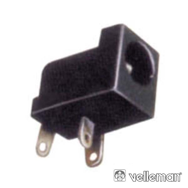 Ficha Alimentação Dc Macho Ø2.5X5.5Mm Painel Velleman - Tauu.pt