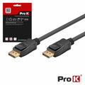 Cabo Displayport 4K Macho / Macho Preto 3M Prok - Tauu,pt