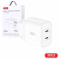 Alimentador 2 Usb-C Pd 50W Branco Xo - Tauu,pt