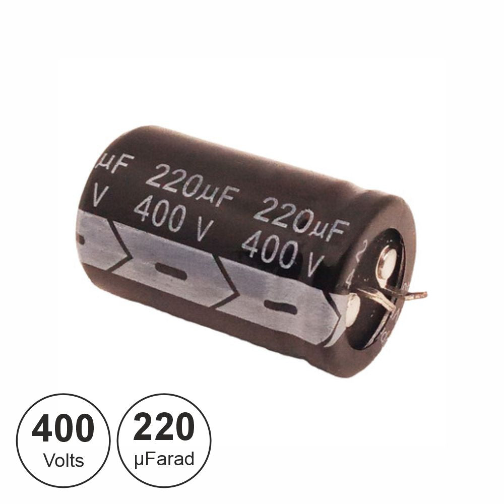 Condensador Electrolitico 220Uf 400V 105º - Tauu,pt