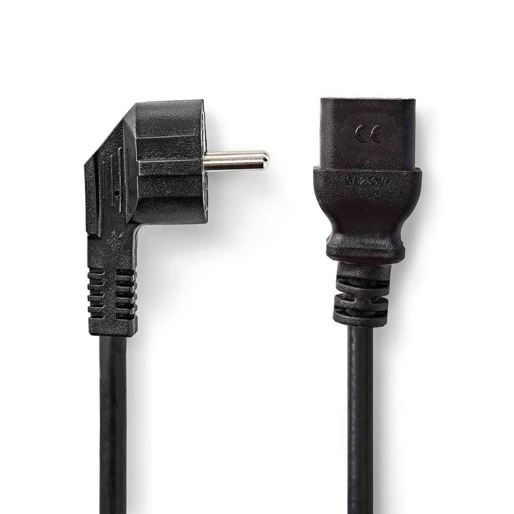 Cabo Alimentação Schuko Macho 3P / Iec C19 Fêmea 2M Preto - Tauu,pt