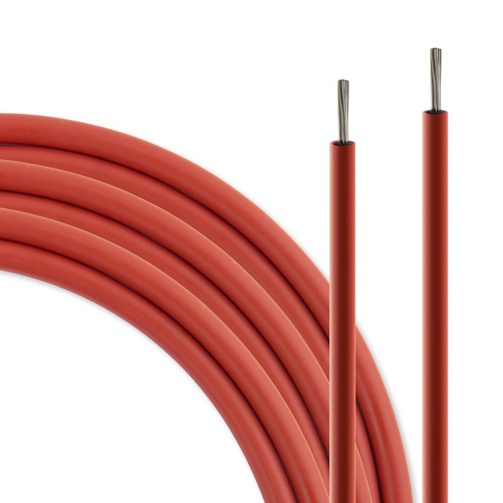 Cabo Energia Solar 4Mm² Vermelho - Tauu,pt