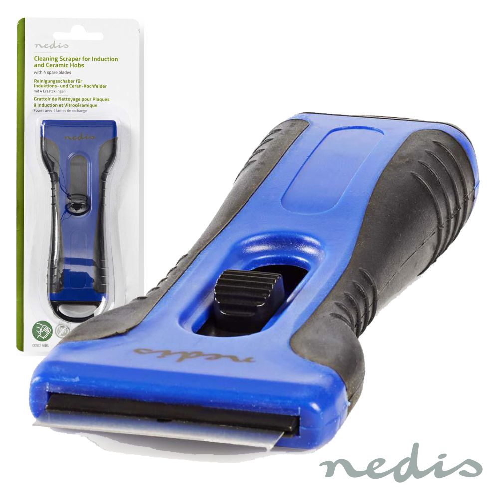 Espátula Limpeza P/ Placas Indução Vitrocerâmica Nedis - Tauu,pt
