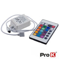 Controlador P/ Fita Leds Rgb 12V C/Comando Prok - Tauu.pt