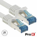 Cabo S/Ftp Cat6E 20M Cinza Prok - Tauu,pt