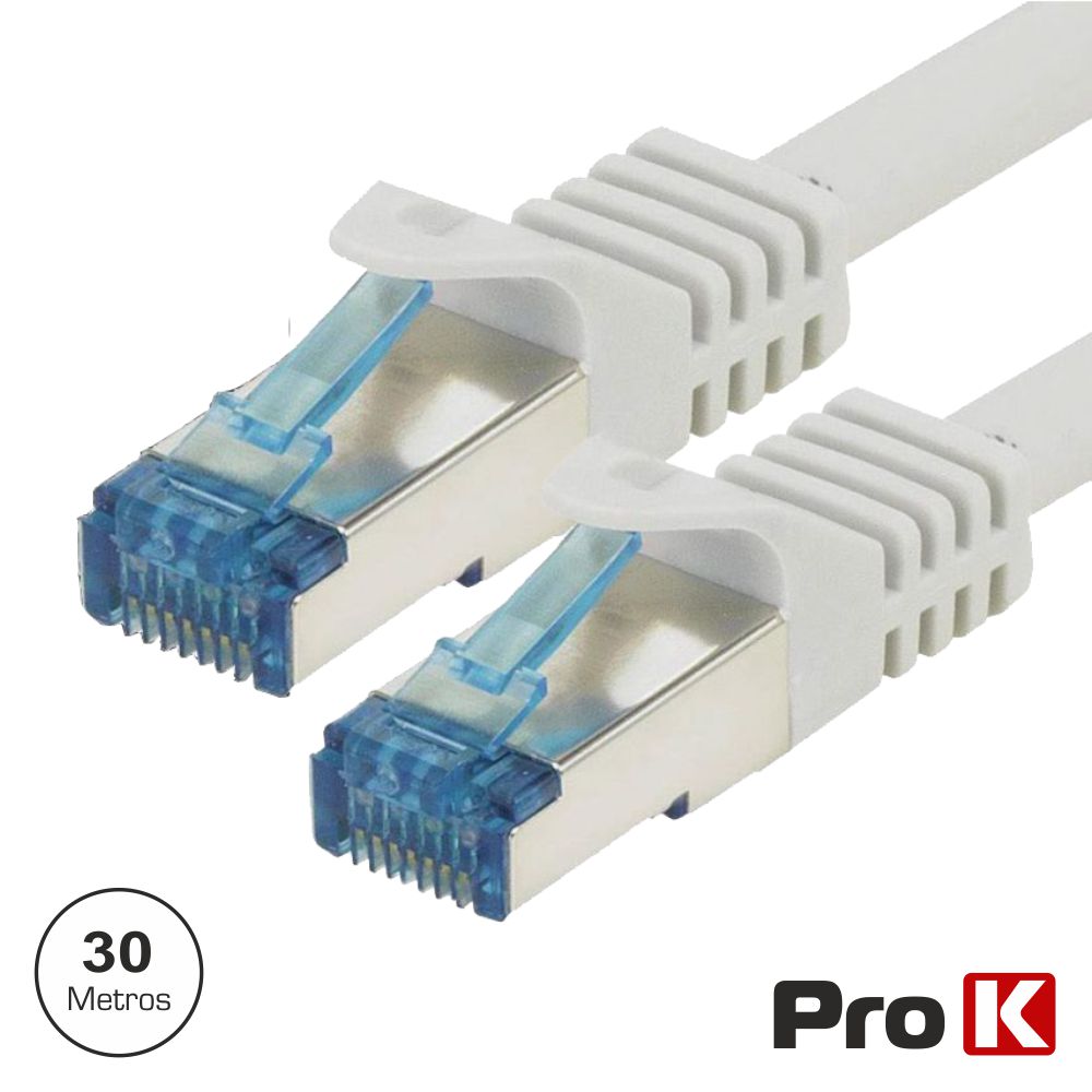 Cabo S/Ftp Cat6E 30M Cinza Prok - Tauu,pt