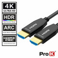 Cabo Hdmi Fibra Óptica Dourado Macho / Macho 2.0 4K 40M - Tauu.pt