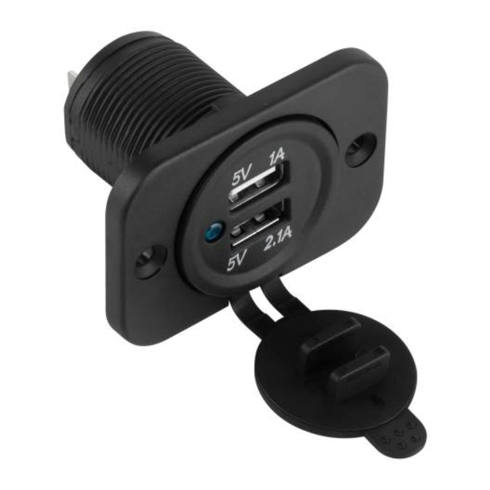 Tomada Usb Dupla De Embutir - Tauu.pt