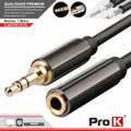 Cabo Jack 3,5Mm Macho / Jack 3,5Mm Femea 1M St Prok - Tauu,pt