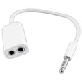 Cabo Adaptador Jack 3,5Mm Macho 4P / 2 Jack 3,5Mm Fêmea - Tauu,pt
