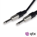 Cabo Guitarra Jack 6,3Mm Mono Macho/Macho 1,5M Qtx - Tauu,pt