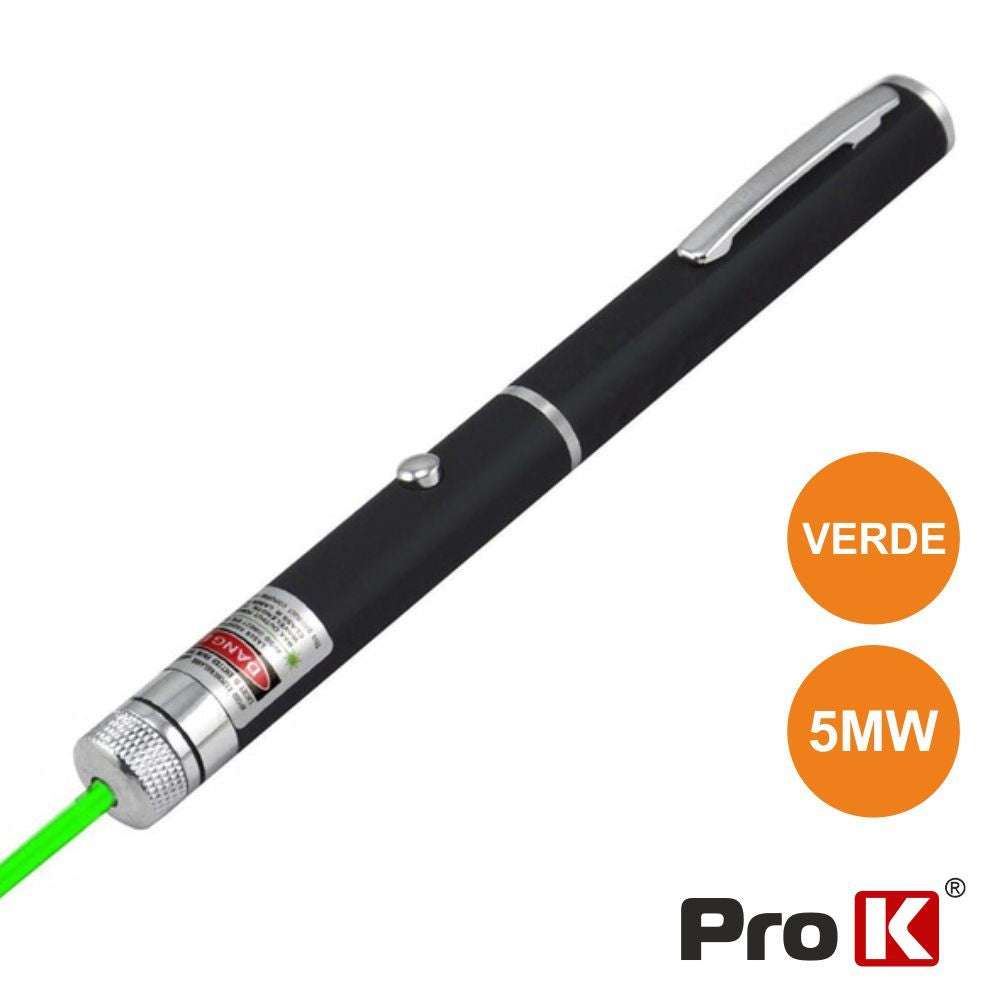 Ponteiro Laser Verde 5Mw Prok - Tauu.pt