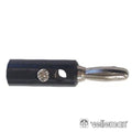Ficha Banana 4Mm Preta Velleman - Tauu.pt