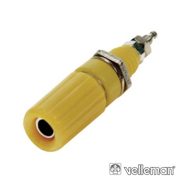 Borne Terminal 44Mm Amarelo Velleman - Tauu,pt