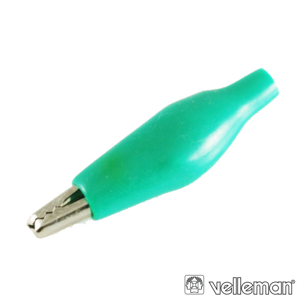 Pinça Crocodilo 27Mm Isolada Verde - Tauu.pt