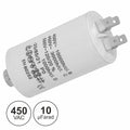 Condensador Arranque 10Uf 450V + Terra - Tauu,pt