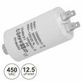 Condensador Arranque 12.5Uf 450V + Terra - Tauu.pt