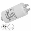 Condensador Arranque 1Uf 450V + Terra - Tauu,pt