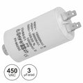 Condensador Arranque 3Uf 450V + Terra - Tauu,pt