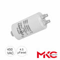 Condensador Arranque 4,5Uf 450V C/ Terminais Faston - Tauu,pt