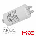Condensador Arranque 6,3Uf 450V C/ Terminais Faston - Tauu,pt