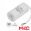 Condensador Arranque 12Uf 450V C/ Fios - Tauu,pt