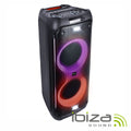 Coluna Amplificada 2X10" 1200W Usb/Sd/Aux/Bt Led Tws Ibiza - Tauu.pt