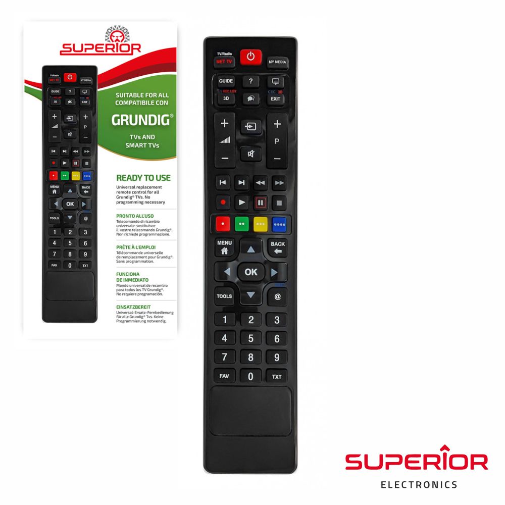 Comando Tv Universal Lcd/Led Grundig Smart Tv - Tauu,pt