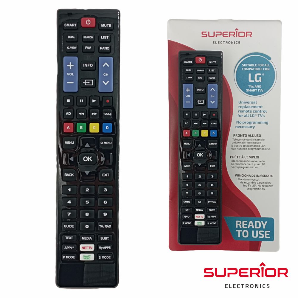 Comando Tv Universal Lcd/Led Lg Smart Tv - Tauu,pt