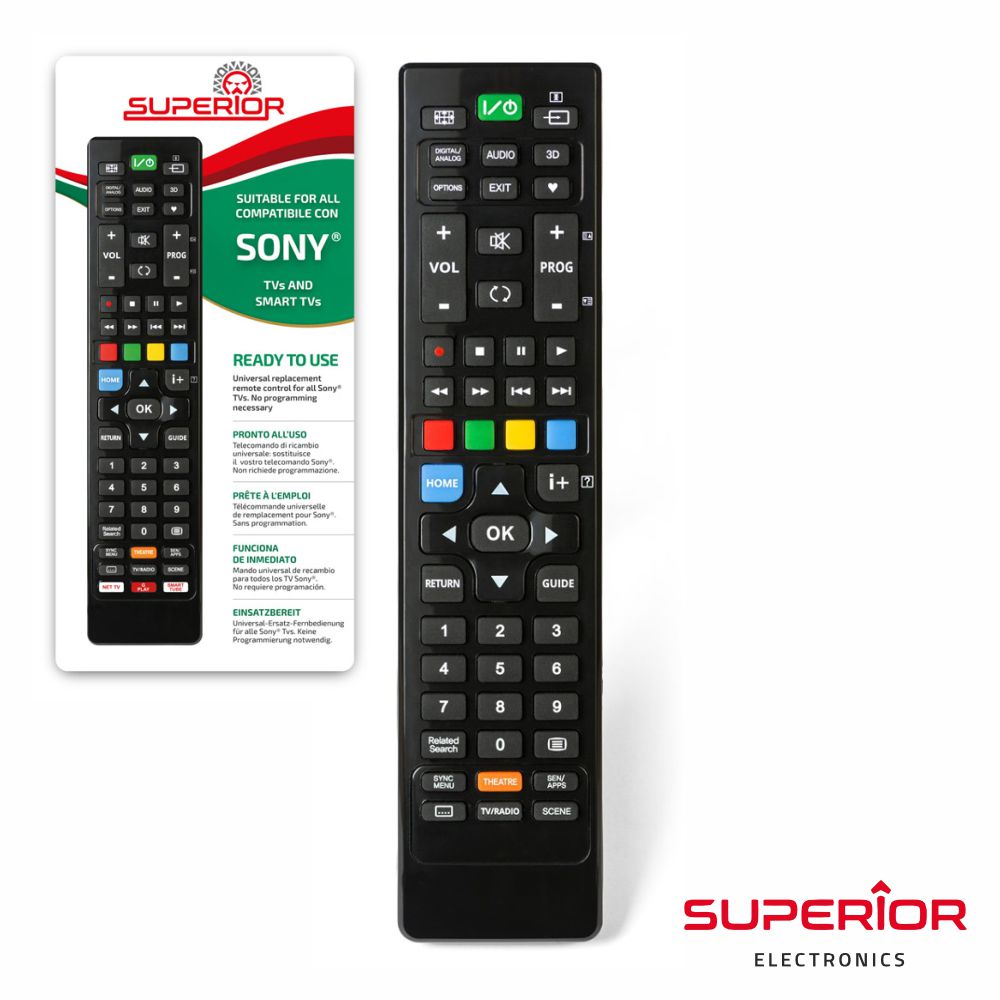 Comando Tv Universal Lcd/Led Sony Smart Tv - Tauu,pt