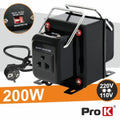 Alimentador 110V-220V / 220V-110V 200W Prok - Tauu,pt