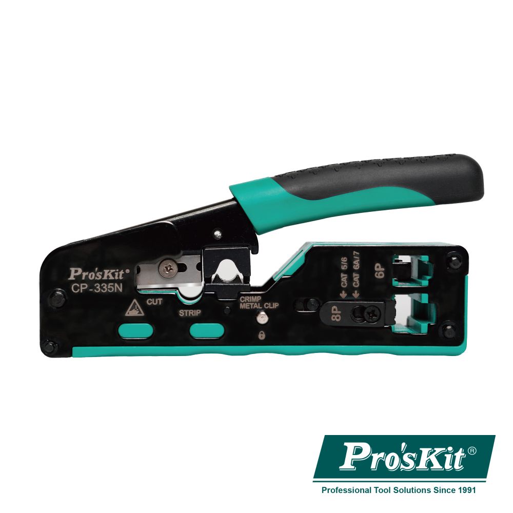 Alicate De Cravar Rj45/Rj11/Rj12 Proskit - Tauu.pt