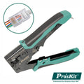 Alicate De Cravar Fichas 8V8C/Rj45 Proskit - Tauu.pt