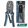 Alicate De Cravar Rj45/Rj11/Rj12/Rj22 Proskit - Tauu.pt