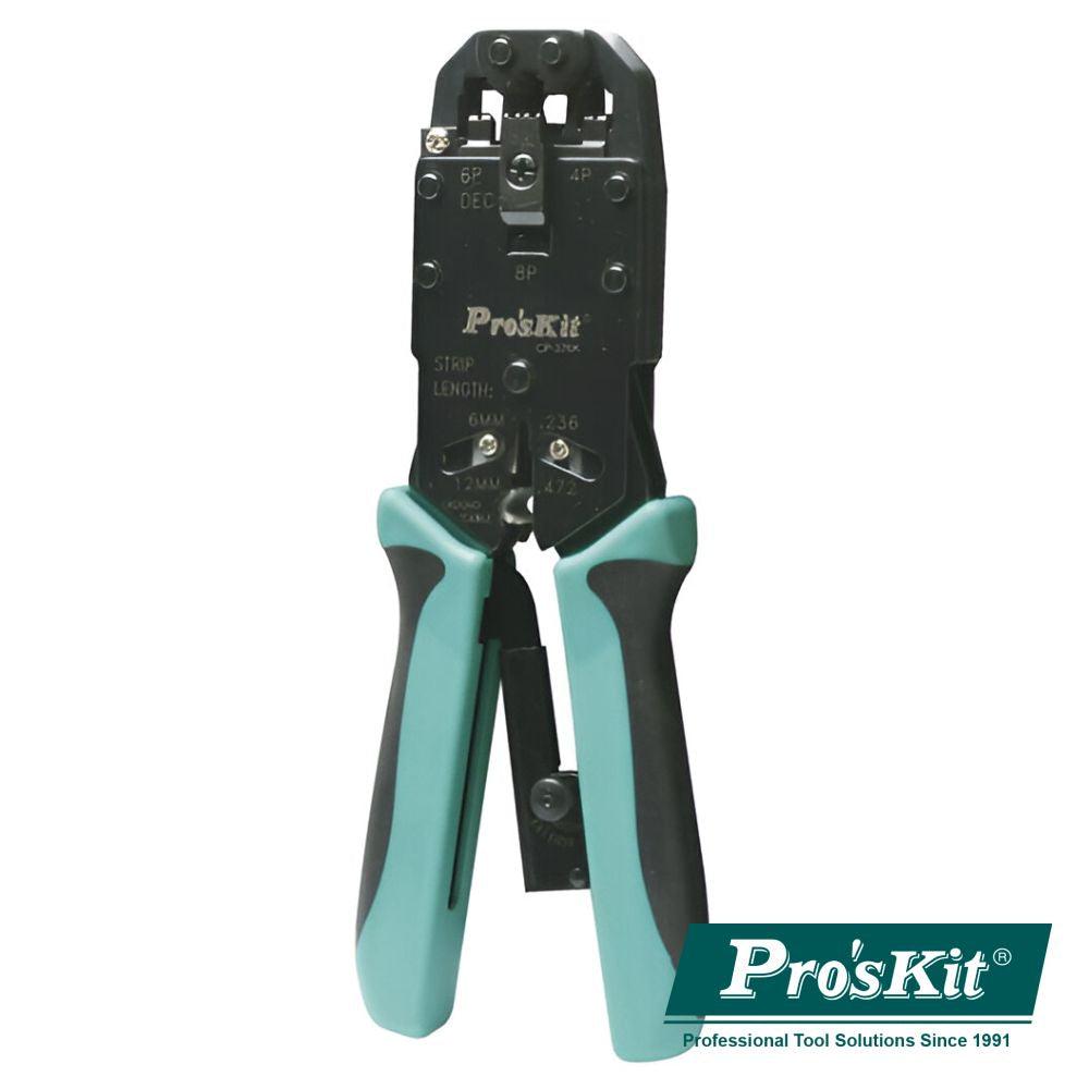 Alicate De Cravar Rj45/Rj11/Rj12/Rj22 Proskit - Tauu.pt