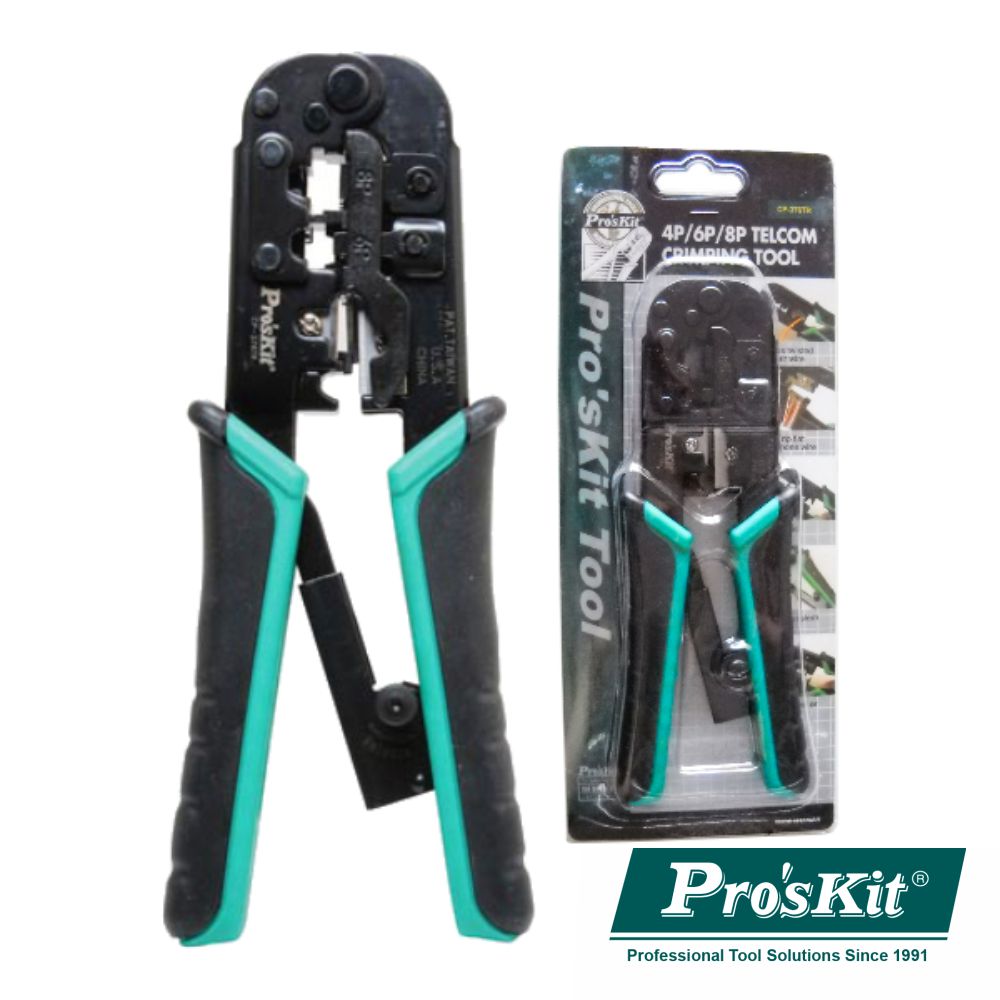 Alicate De Cravar Rj45/Rj11/Rj12/Rj22 Proskit - Tauu,pt