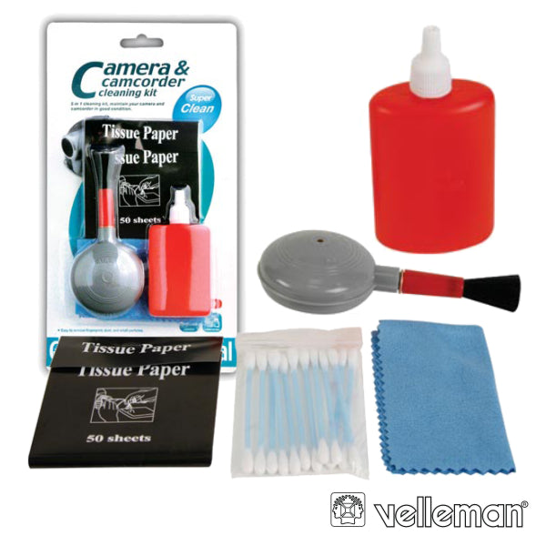 Kit De Limpeza P/ Câmaras Velleman - Tauu.pt