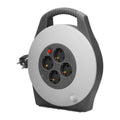 Extensão Elétrica C/ Enrolador 4X Schuko 10M Virone - Tauu,pt
