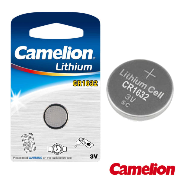 Pilha Lithium Botão Cr1632 3V 120Ma Blister Camelion - Tauu.pt
