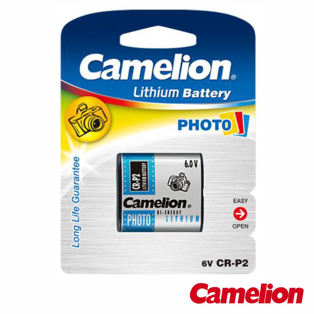 Pilha Lithium Cr-P2 6V 1400Ma Blister Camelion - Tauu,pt