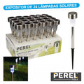 Expositor 24 Candeeiros Exterior Solar 1 Led Jardim - Tauu.pt