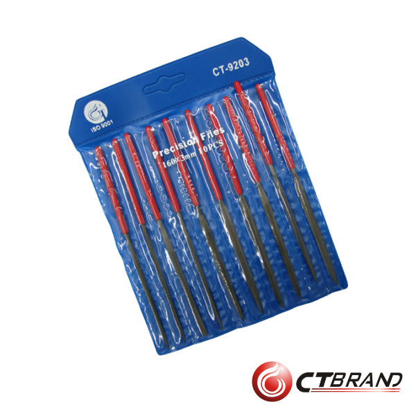Conjunto De 10 Limas 3X160Mm Ctbrand - Tauu,pt