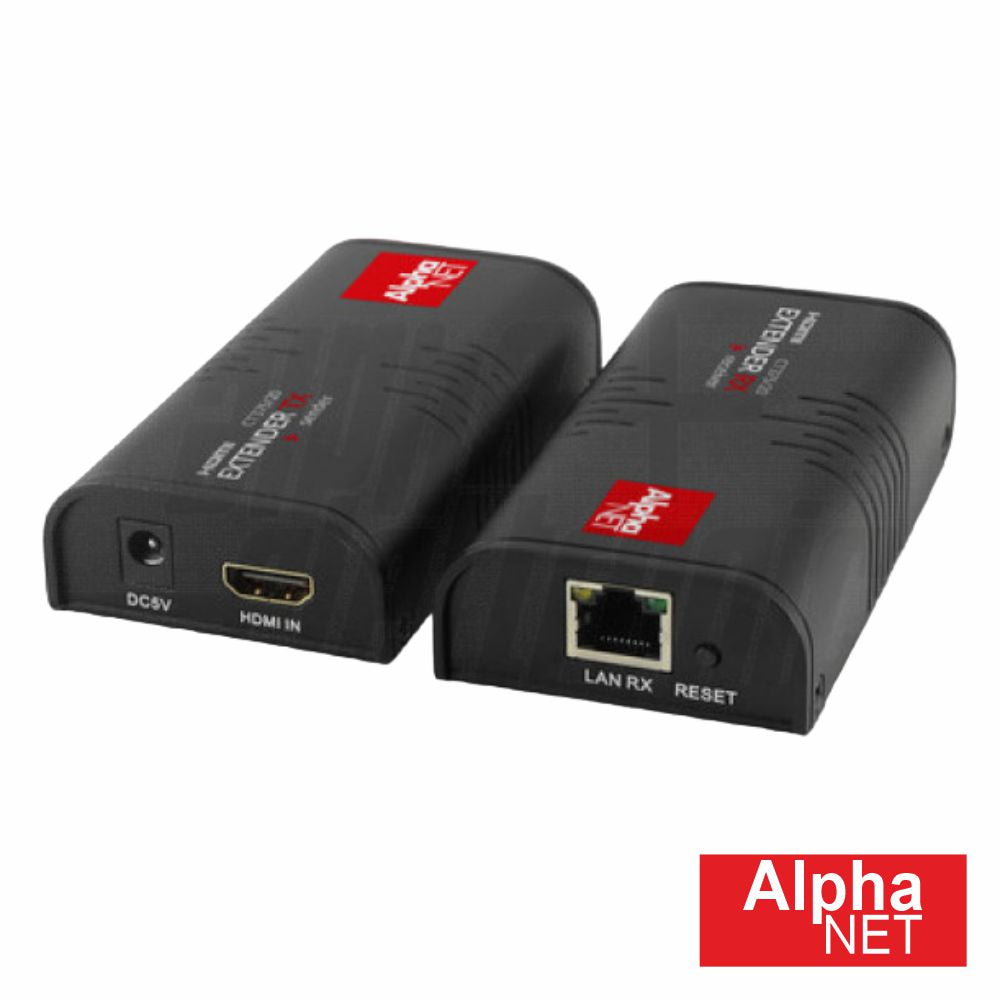 Extensor De Sinal Hdmi Via Rj45 Cat6 Full Hd 120M Alphanet - Tauu.pt