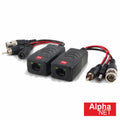Conversor Passivo Hd 2X Balun Vídeo Áudio C/ Dc Rj45 - Tauu,pt